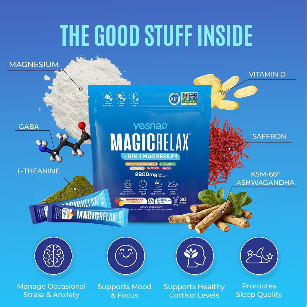 Yesnap MagicRelax™ 8-in-1 Magnesium Glute Booster